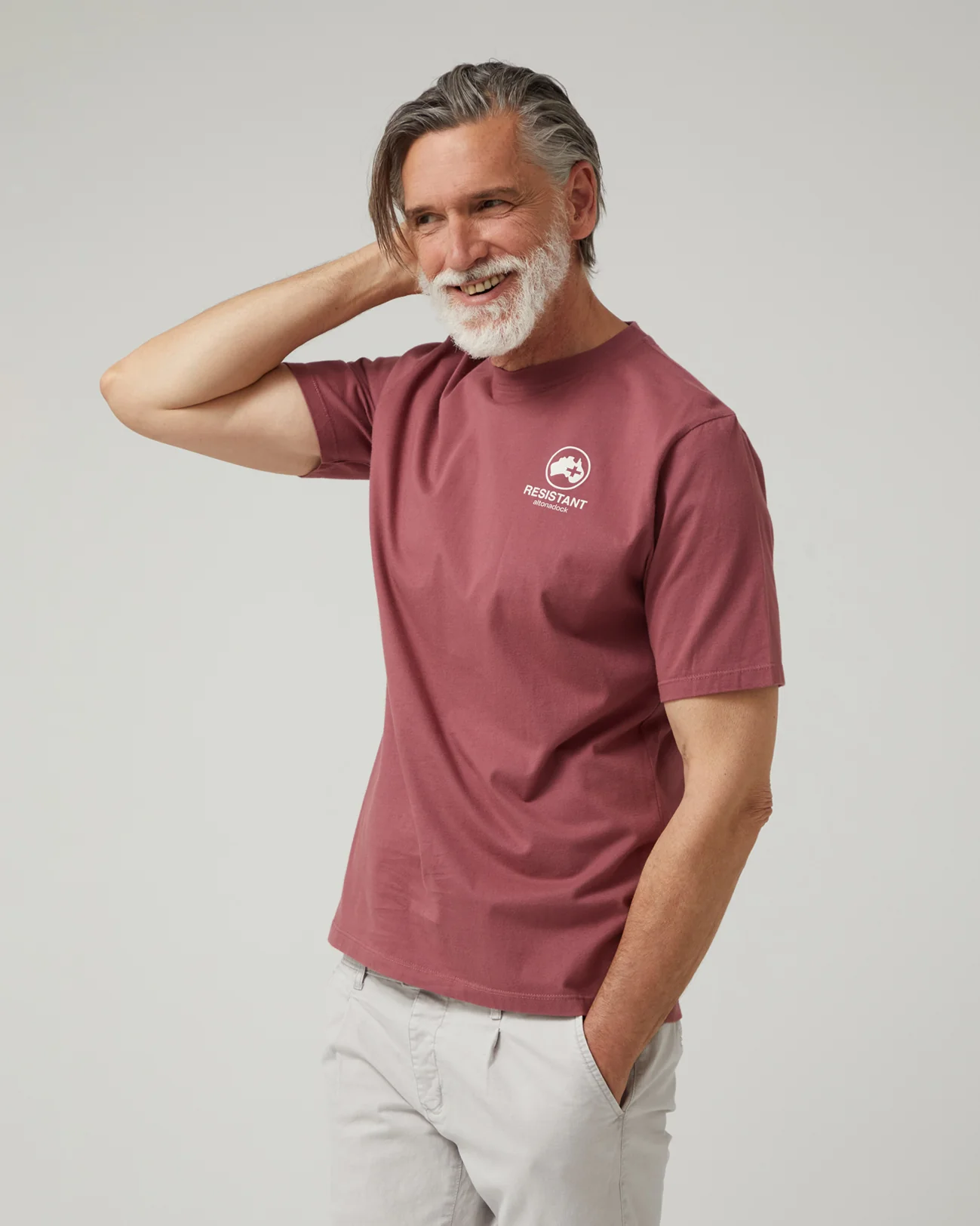 Camiseta Resistant Granate - Imagen 4