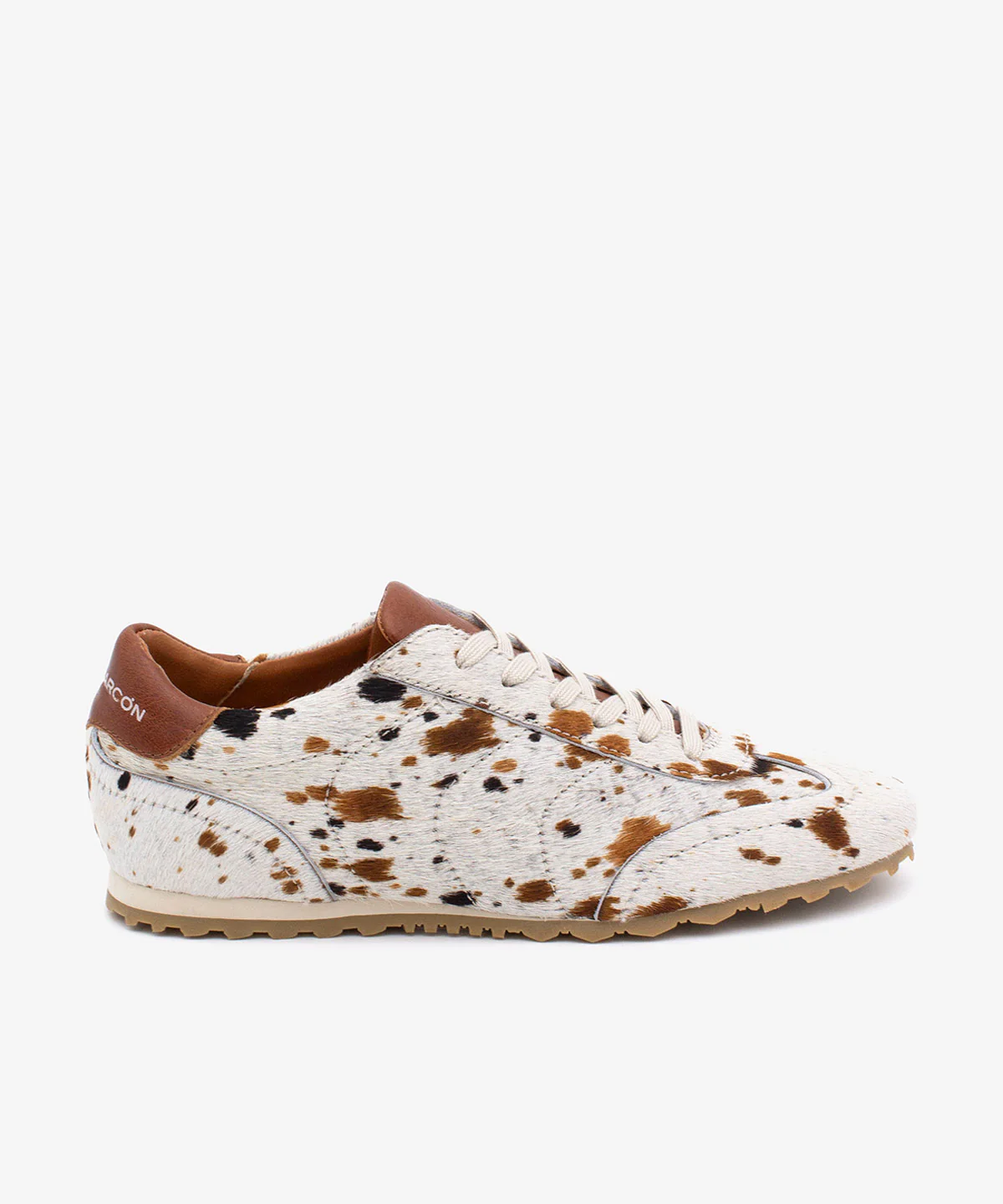 KESIA - Sneakers de mujer cómodos y elegantes de pelo print vaquita