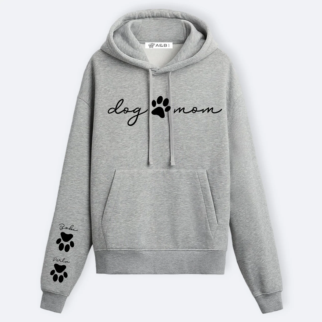 Sudadera Capucha Dog Mom Huella - Imagen 6
